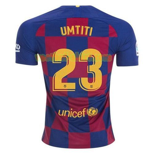 umtiti 23 barcelona thuis shirt 2019-2020 mannen