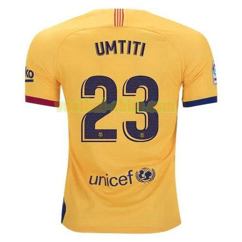 umtiti 23 barcelona uit shirt 2019-2020 mannen