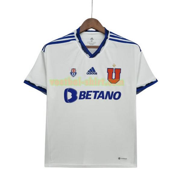 universidad de chile uit shirt 2022 2023 thailand wit mannen