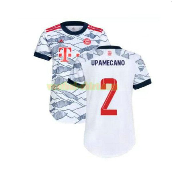 upamecano 2 bayern münchen 3e shirt 2021 2022 grijs mannen