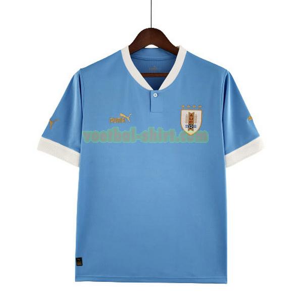 uruguay thuis shirt 2022 thailand blauw mannen