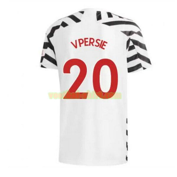 v.persie 20 manchester united 3e shirt 2020-2021 mannen