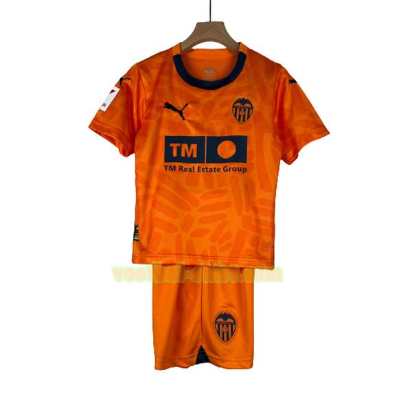 valencia cf 3e shirt 2023 2024 geel kinderen