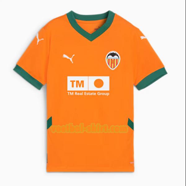 valencia cf 3e shirt 2024 2025 thailand oranje mannen