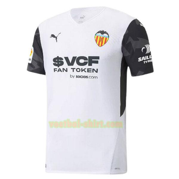 valencia cf thuis shirt 2021 2022 thailand wit mannen