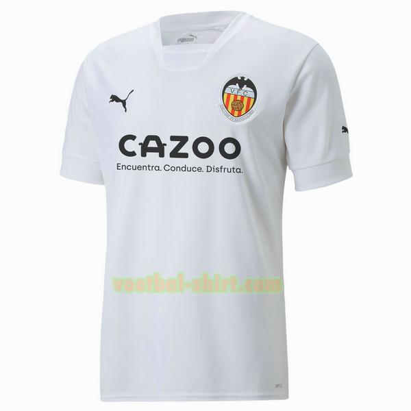 valencia cf thuis shirt 2022 2023 thailand wit mannen