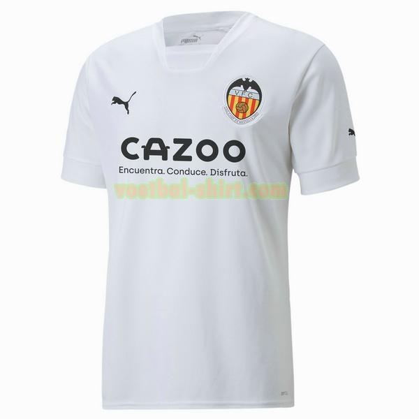 valencia cf thuis shirt 2022 2023 wit mannen