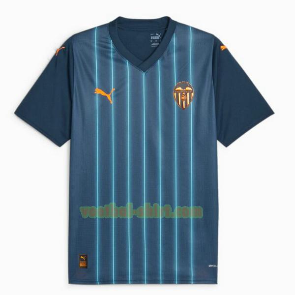 valencia cf uit shirt 2023 2024 thailand blauw mannen