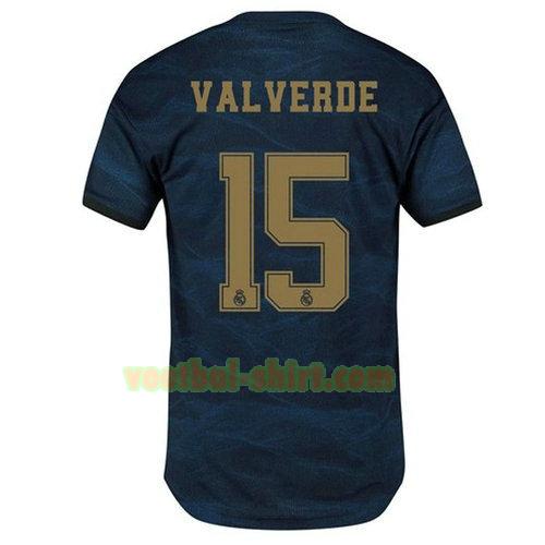 valverde 15 real madrid uit shirt 2019-2020 mannen