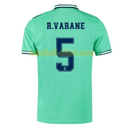 varane 5 real madrid 3e shirt 2019-2020 mannen