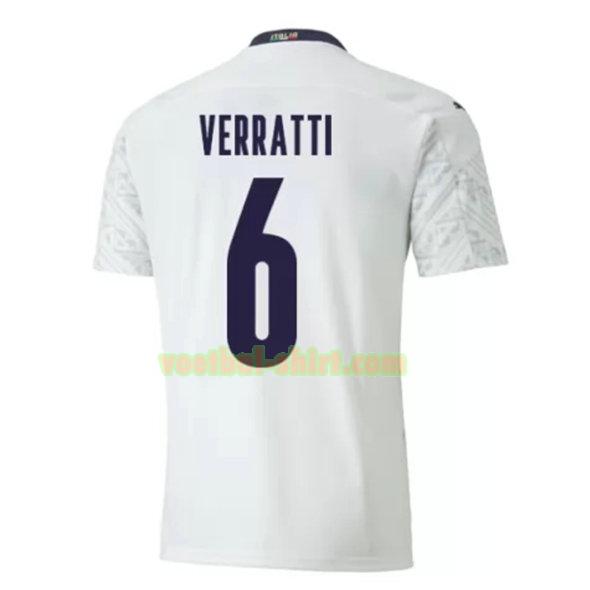 verratti 6 italië uit shirt 2020 mannen