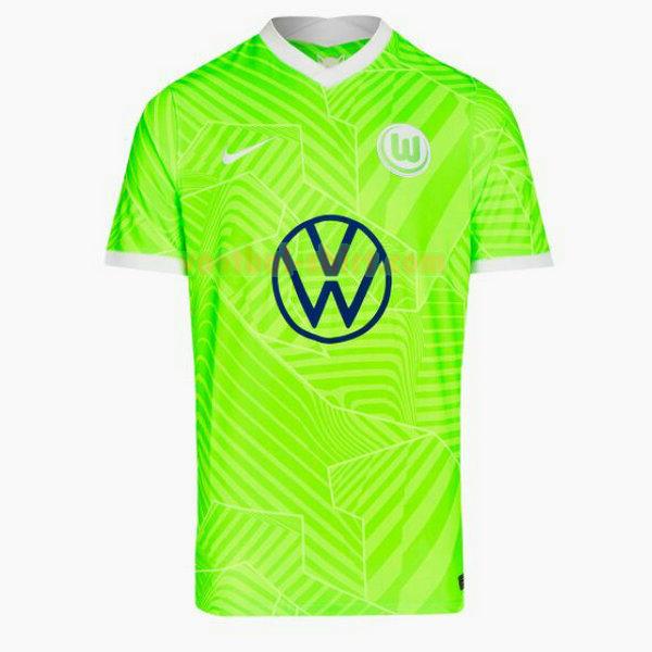 vfl wolfsburg priemra equipacion shirt 2021 2022 groen mannen