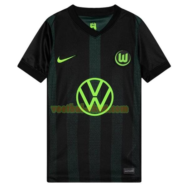 vfl wolfsburg uit shirt 2024 2025 thailand zwart mannen