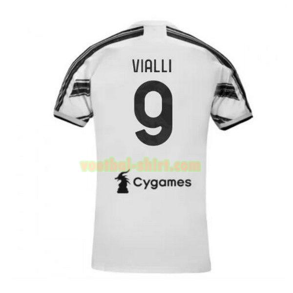 vialli 9 juventus thuis shirt 2020-2021 mannen