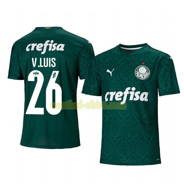 victor luis 26 palmeiras thuis shirt 2020-2021 mannen