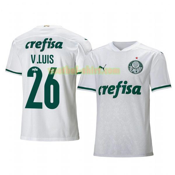 victor luis 26 palmeiras uit shirt 2020-2021 mannen