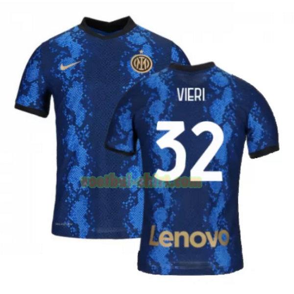 vieri 32 inter milan thuis shirt 2021 2022 blauw mannen