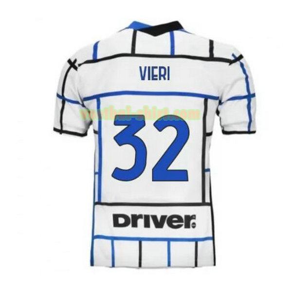 vieri 32 inter milan uit shirt 2020-2021 mannen