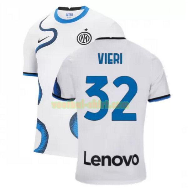 vieri 32 inter milan uit shirt 2021 2022 wit mannen