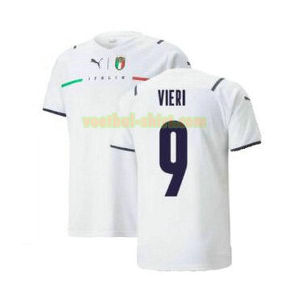 vieri 9 italië uit shirt 2021 2022 wit mannen