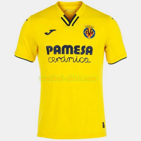 villarreal thuis shirt 2021 2022 thailand geel mannen