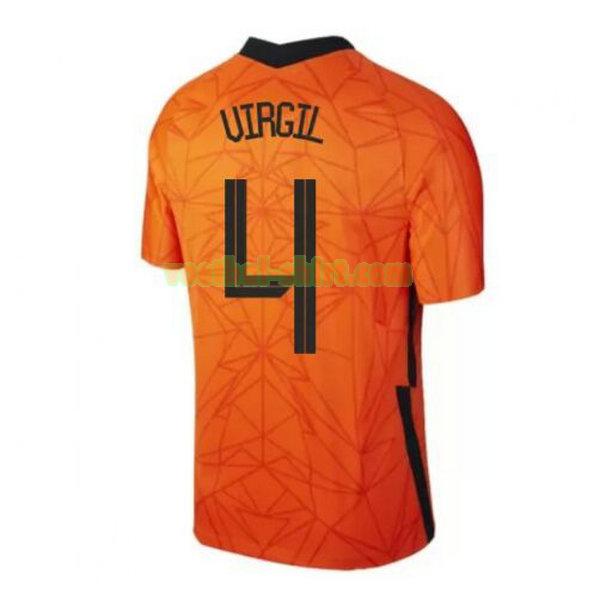 virgil 4 nederland thuis shirt 2020 mannen