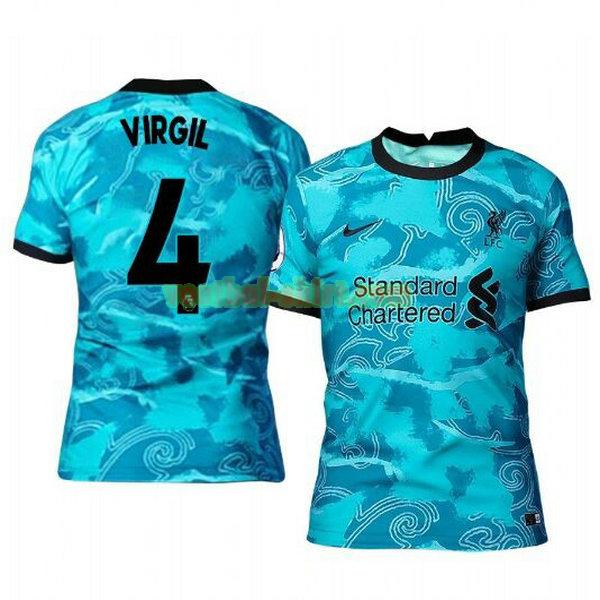 virgil van dijk 4 liverpool uit shirt 2020-2021 mannen