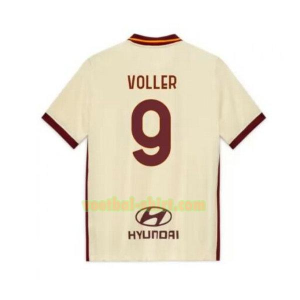 voller 9 as roma uit shirt 2020-2021 mannen