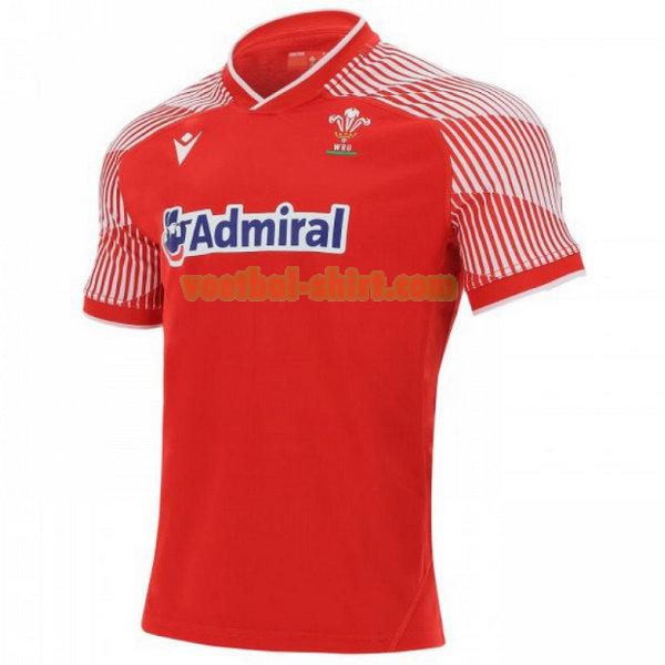 wales thuis shirt 2021 rood mannen