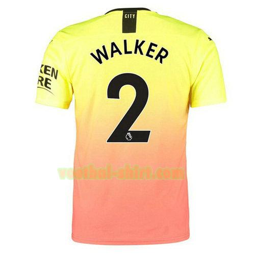 walker 2 manchester city 3e shirt 2019-2020 mannen