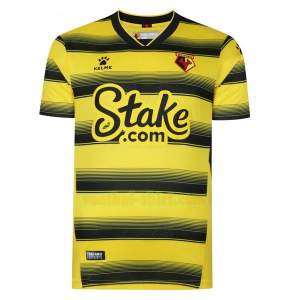 watford thuis shirt 2021 2022 thailand geel mannen