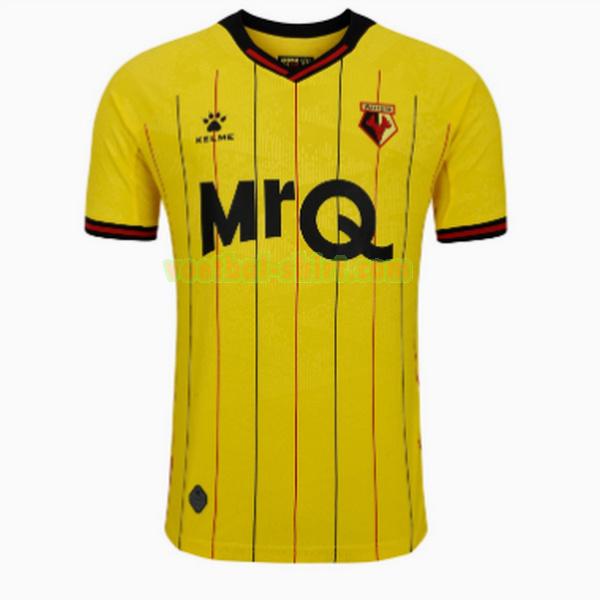 watford thuis shirt 2024 2025 thailand geel mannen