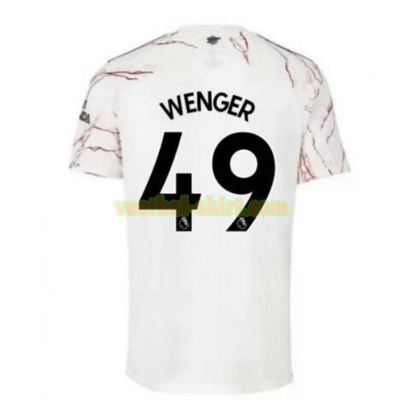 wenger 49 arsenal uit shirt 2020-2021 mannen