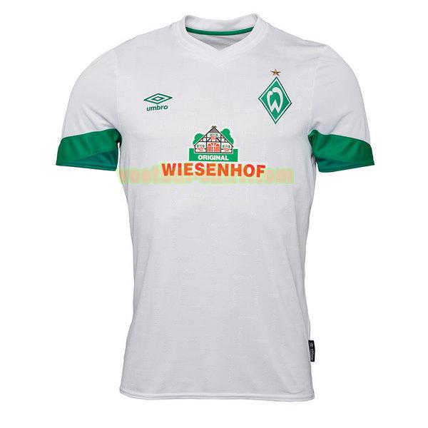 werder bremen uit shirt 2021 2022 thailand wit mannen