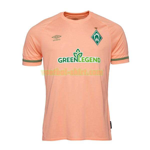 werder bremen uit shirt 2022 2023 thailand roze mannen