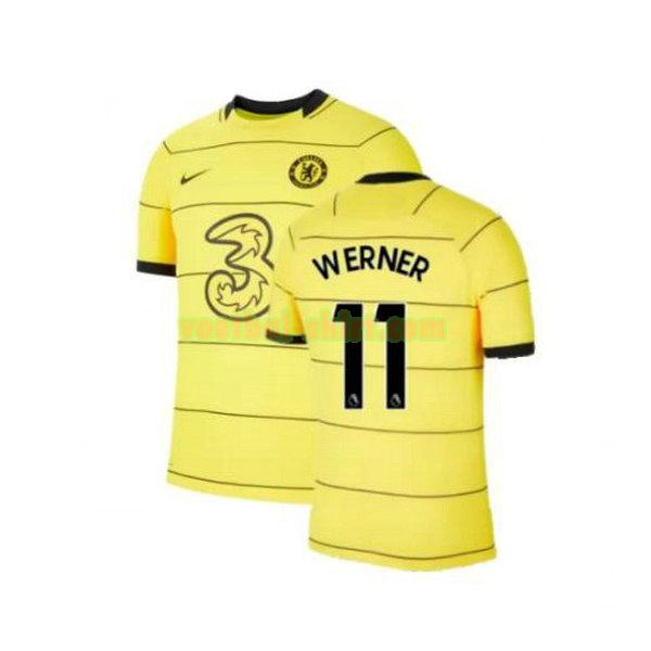 werner 11 chelsea 3e shirt 2021 2022 geel mannen