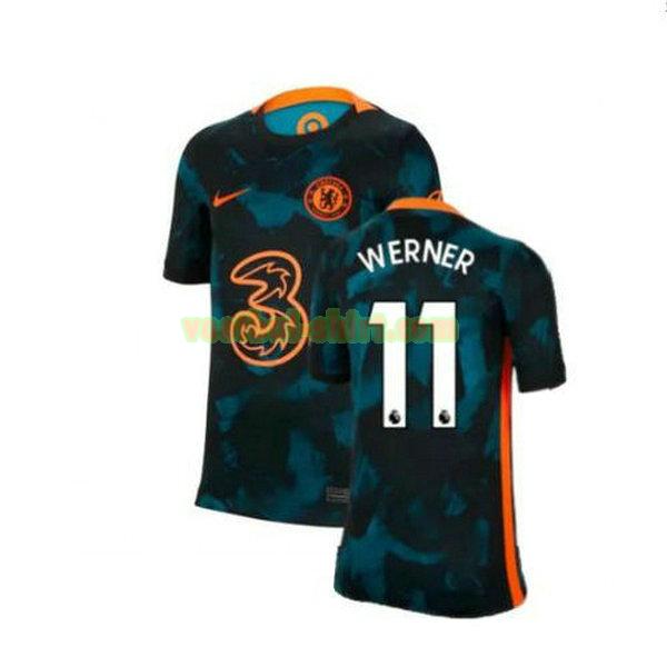 werner 11 chelsea uit shirt 2021 2022 groen mannen