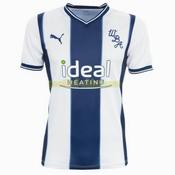 west bromwich albion thuis shirt 2022 2023 thailand blauw wit mannen