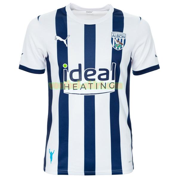 west bromwich albion thuis shirt 2023 2024 thailand wit mannen