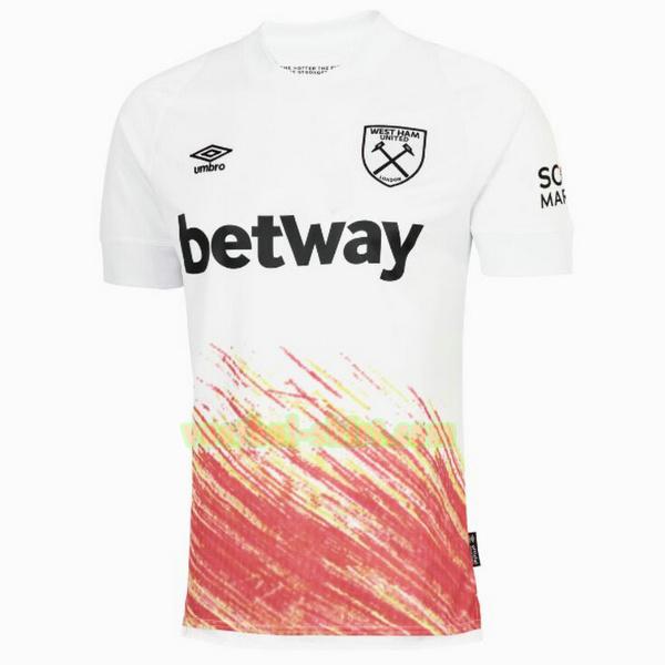 west ham united 3e shirt 2022 2023 rood mannen