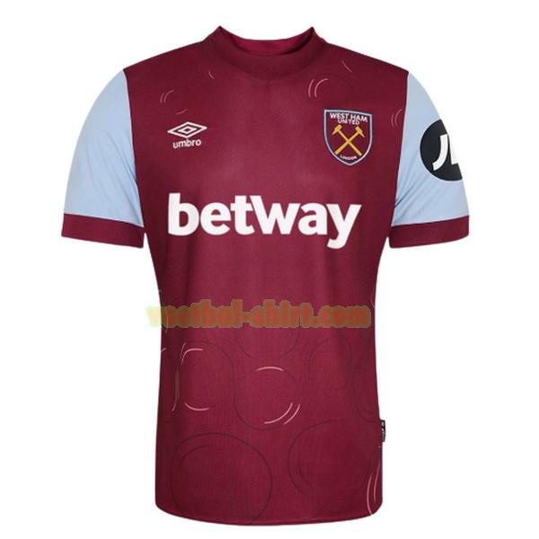 west ham united thuis shirt 2023 2024 thailand rood mannen