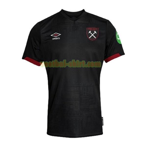 west ham united uit shirt 2024 2025 thailand zwart mannen