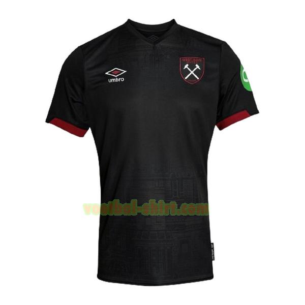 west ham united uit shirt 2024 2025 zwart mannen