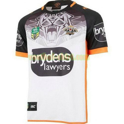 wests tigers uit rugby shirt 2018 wit mannen