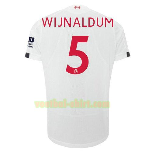 wijnaldum 5 liverpool uit shirt 2019-2020 mannen