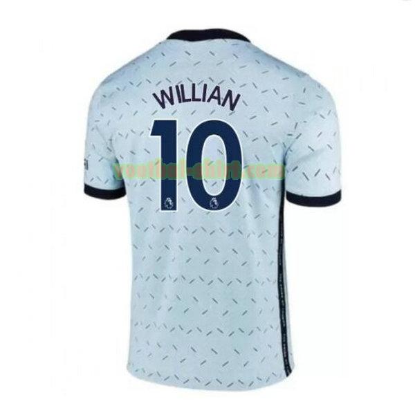 willian 10 chelsea uit shirt 2020-2021 mannen