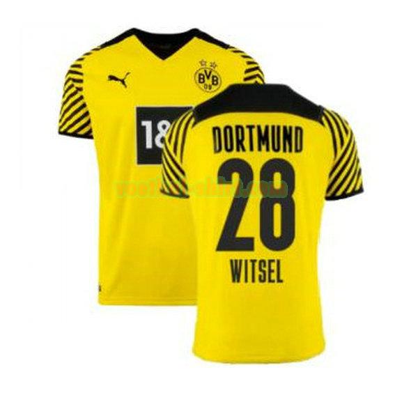 witsel 28 borussia dortmund thuis shirt 2021 2022 geel mannen