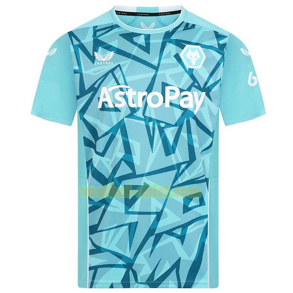 wolves 3e shirt 2023 2024 thailand blauw mannen