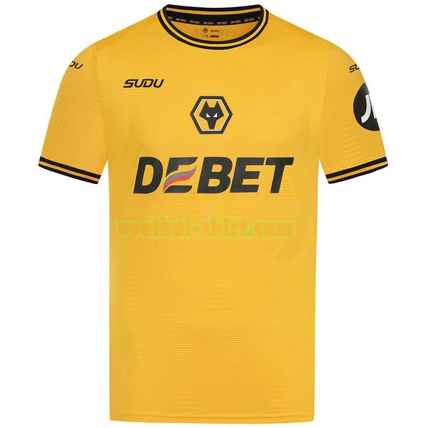 wolves thuis shirt 2024 2025 thailand geel mannen