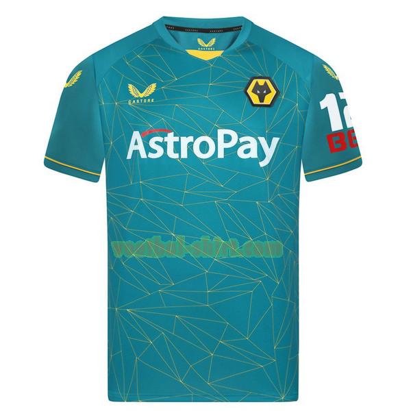 wolves uit shirt 2022 2023 thailand groen mannen